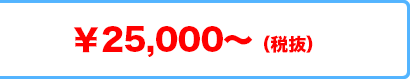 ￥25,000〜（税抜）